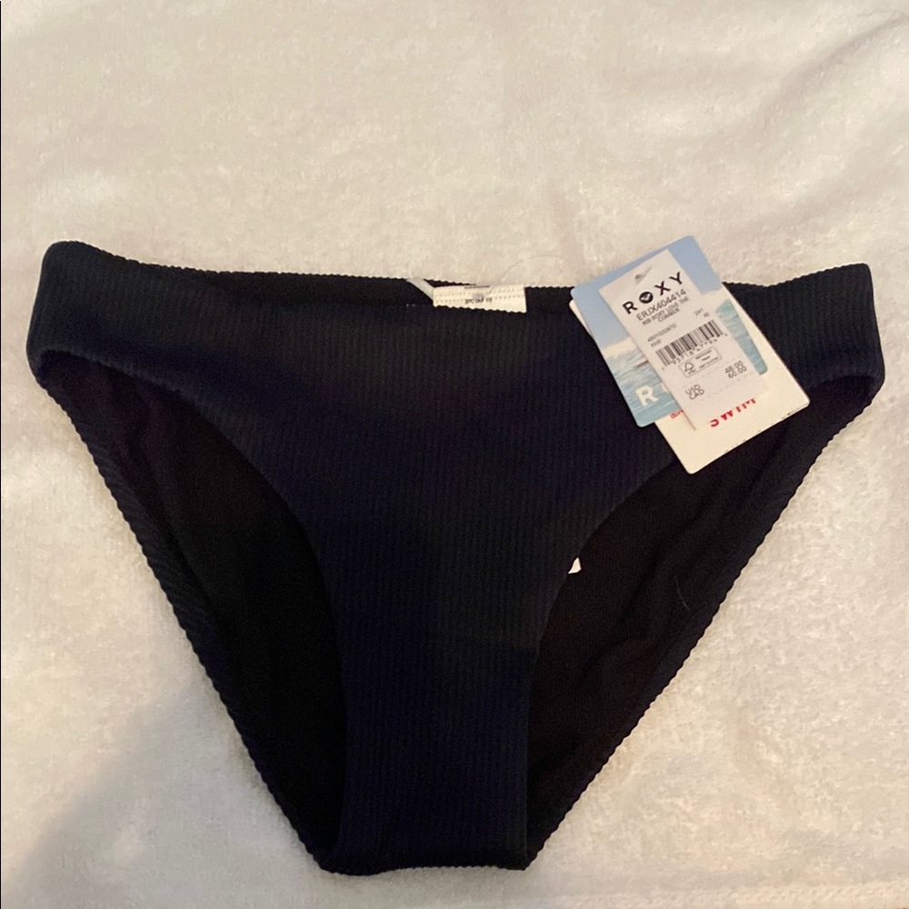 Roxy Classic Black Swim Bottom